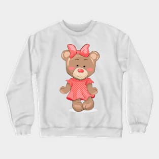 Cute and Funny Teddy Bear Lover Crewneck Sweatshirt